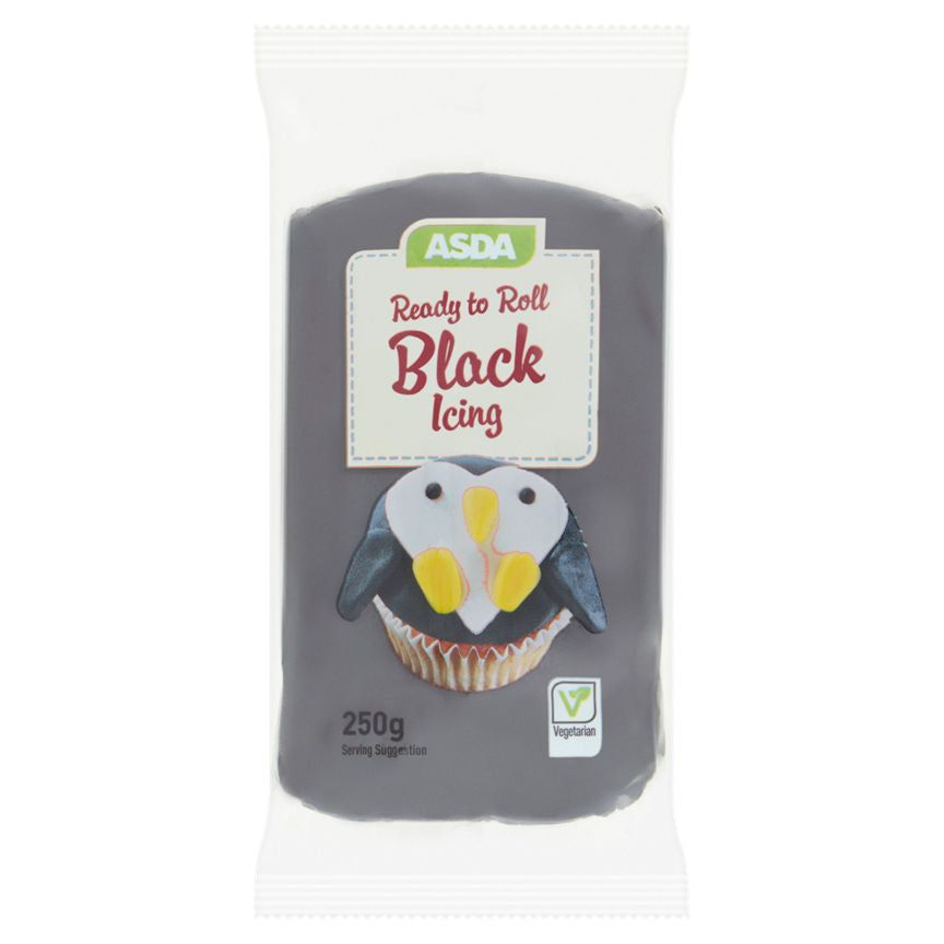 ASDA Black Icing 250g - McGrocer