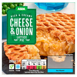 ASDA Cheese & Onion Lattice Pie - McGrocer