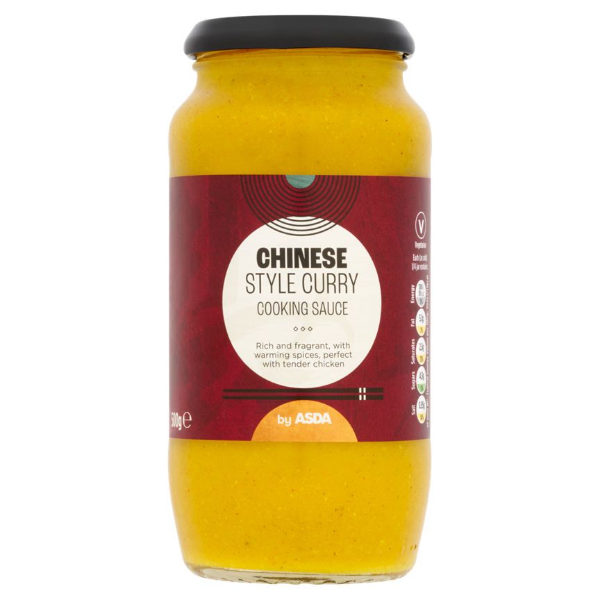 ASDA Chinese Style Curry Cooking Sauce 500g - McGrocer