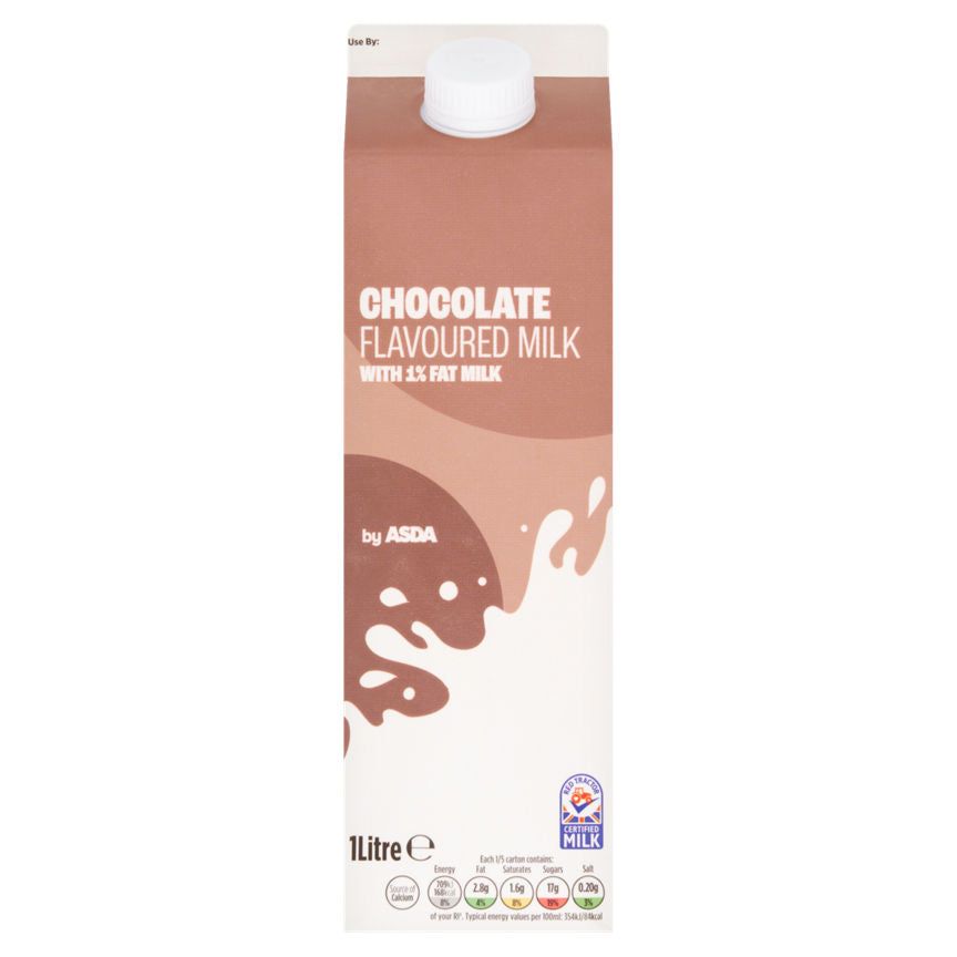 ASDA Chocolate Flavoured Milk 1 Litre - McGrocer