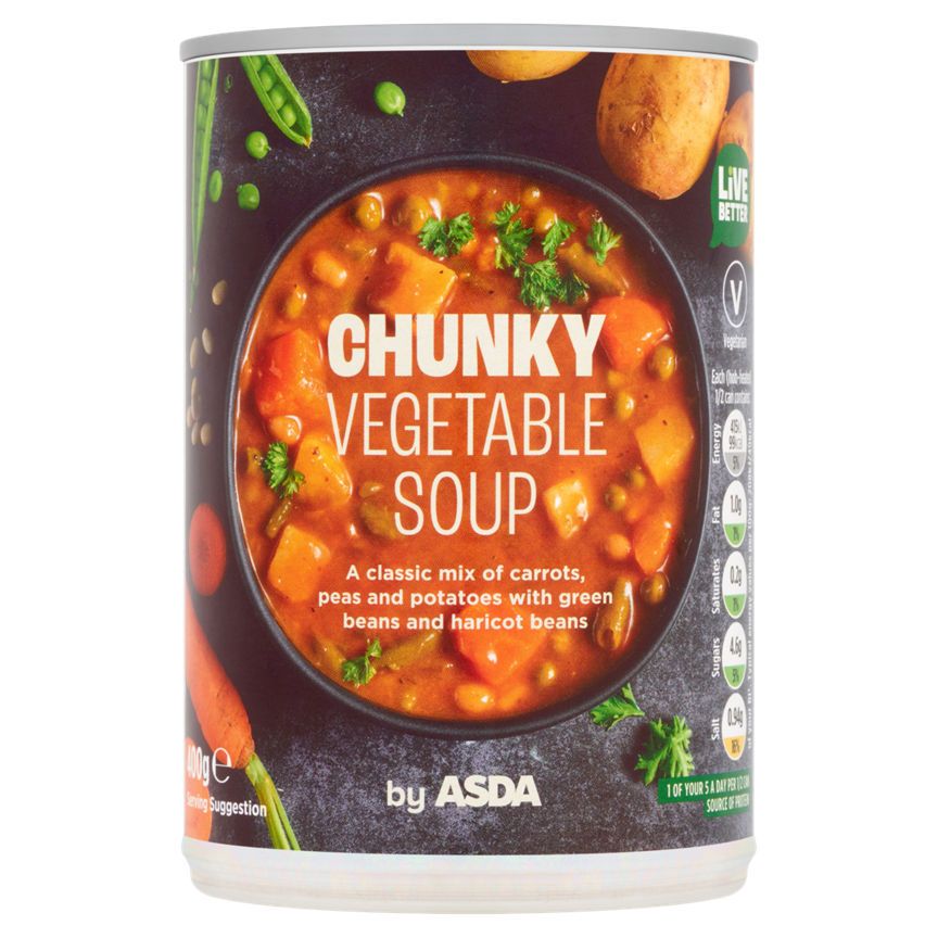 ASDA Chunky Vegetable Soup 400g - McGrocer