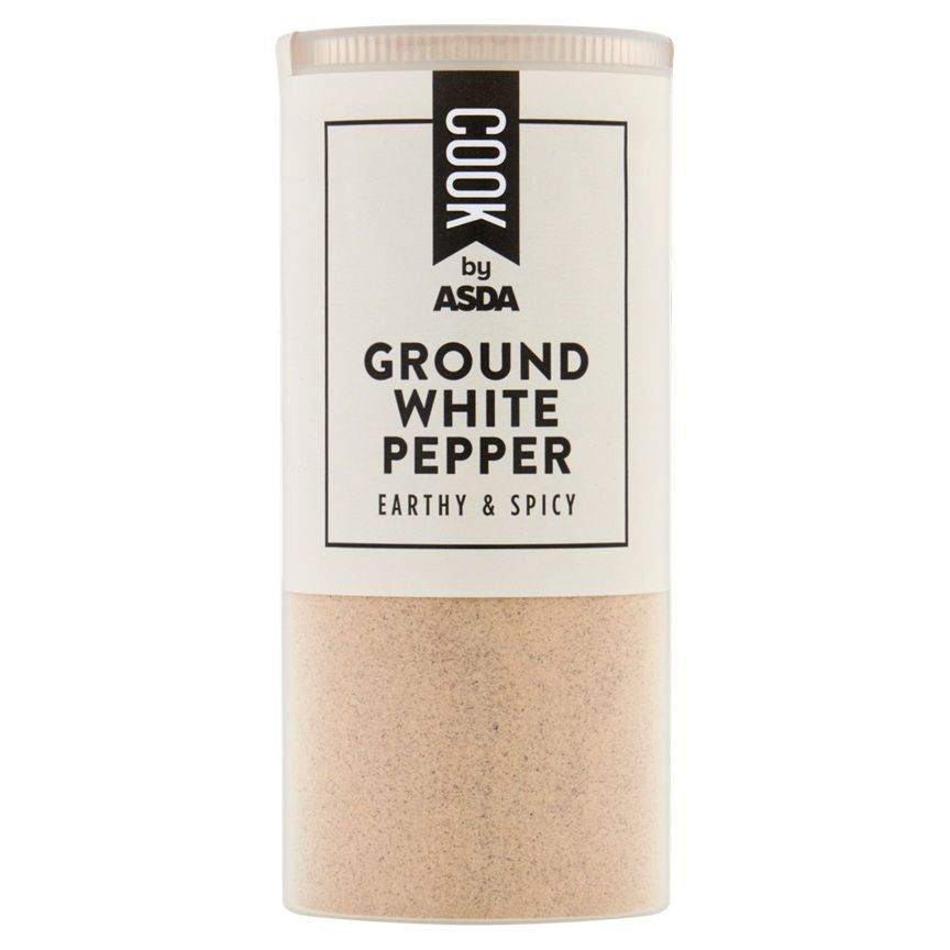ASDA Cook Ground White Pepper 105g - McGrocer