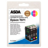 ASDA Epson T071 Colour Ink Cartridges - McGrocer