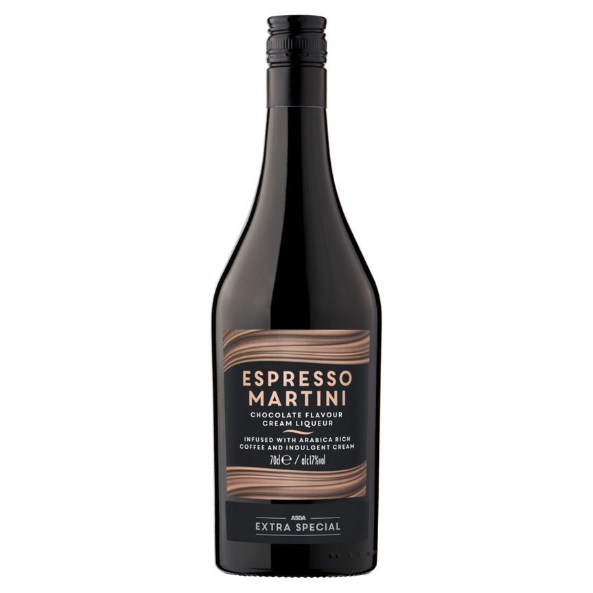 ASDA Extra Special Espresso Martini Chocolate Flavour Cream Liqueur 70cl - McGrocer