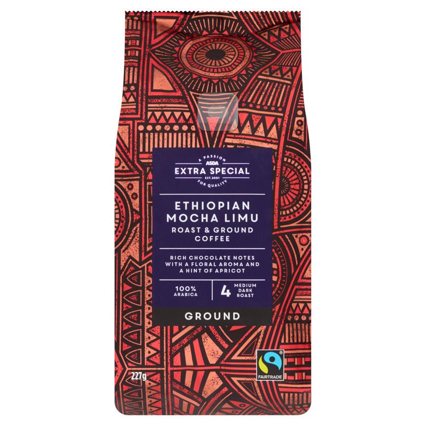ASDA Extra Special Ethiopian Fairtrade Ground Coffee - McGrocer
