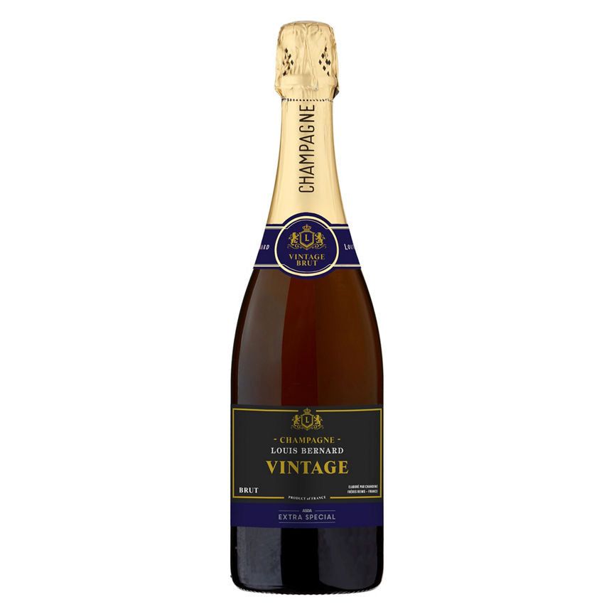 ASDA Extra Special Louis Bernard Champagne Vintage Brut - McGrocer