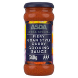 ASDA Extra Special Special Fiery Goan Style Curry Cooking Sauce - McGrocer
