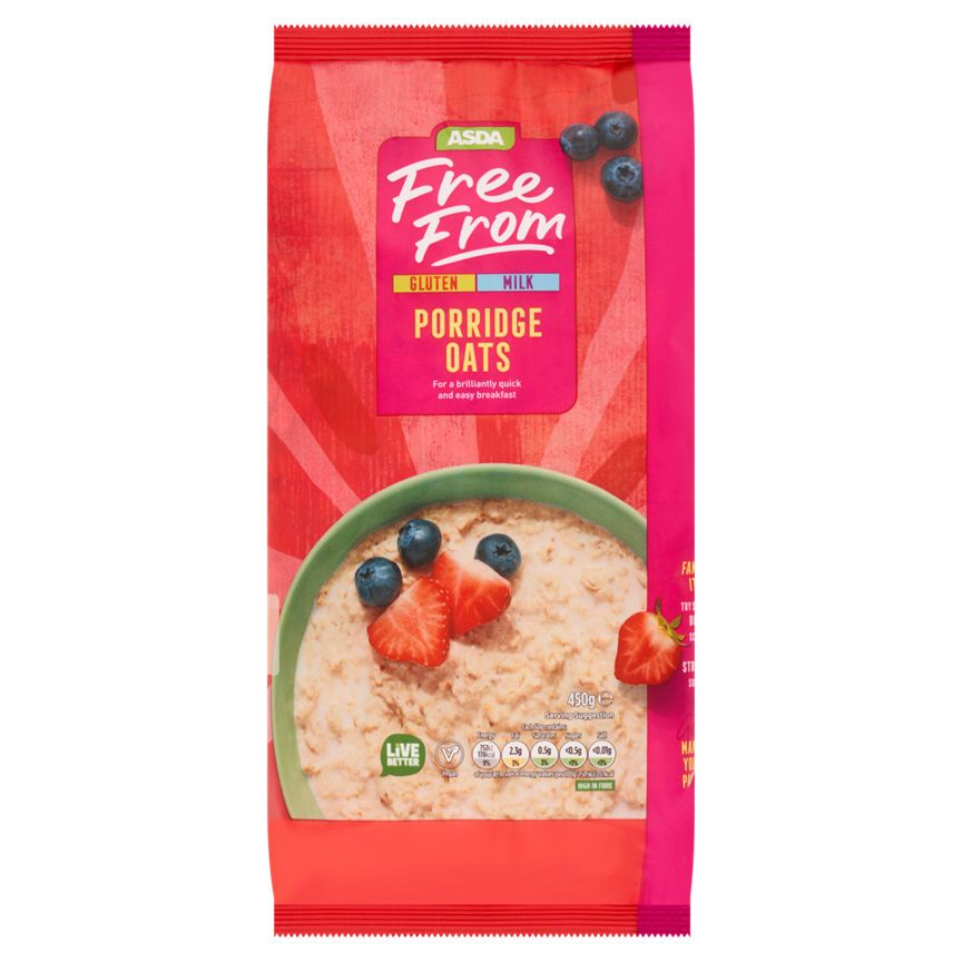 ASDA Free From Pure Porridge Oats - McGrocer