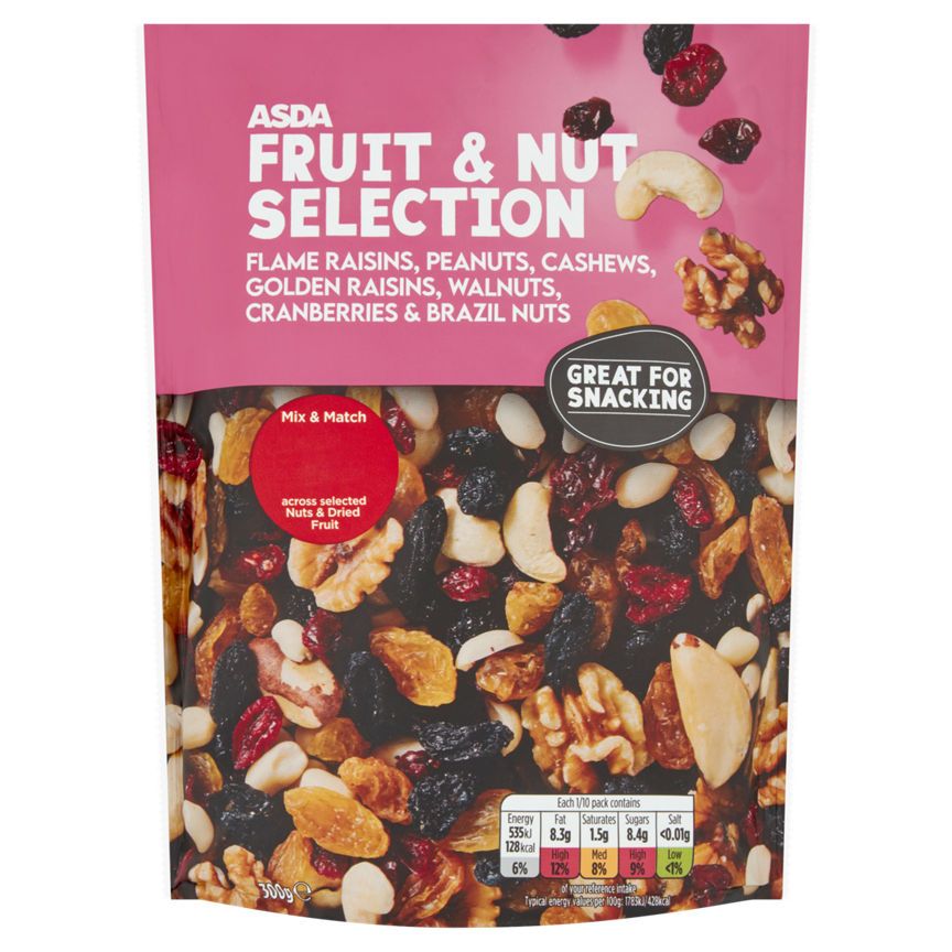 ASDA Fruit & Nut Selection 300g - McGrocer