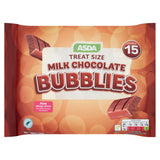 ASDA Fun Size Milk Chocolate Bubblies 15 Pack - McGrocer