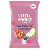 ASDA Little Angels Apple & Raspberry Corn Cake Hearts 12m+ 30g - McGrocer