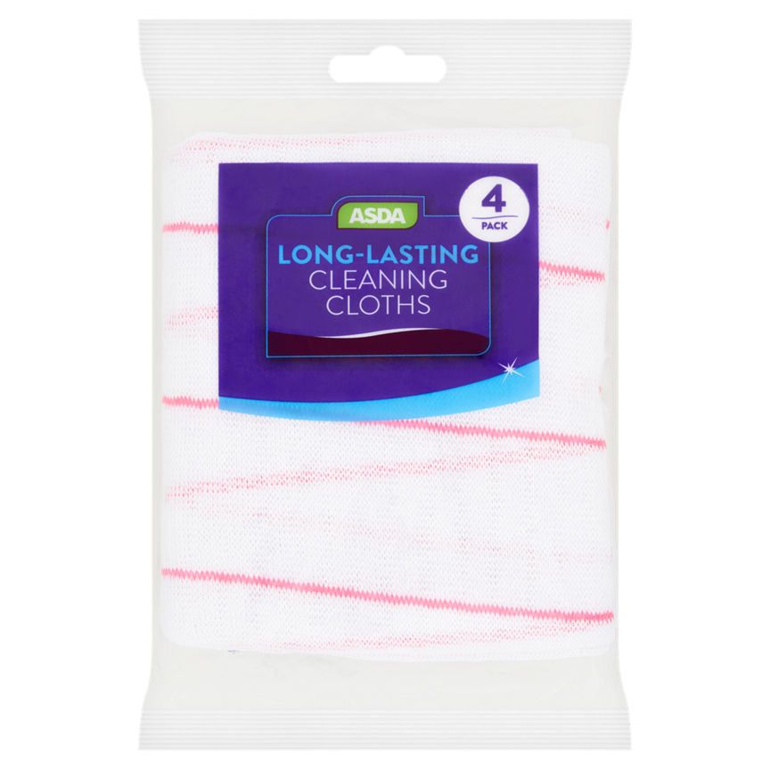 ASDA Long Lasting Cleaning Cloths - McGrocer