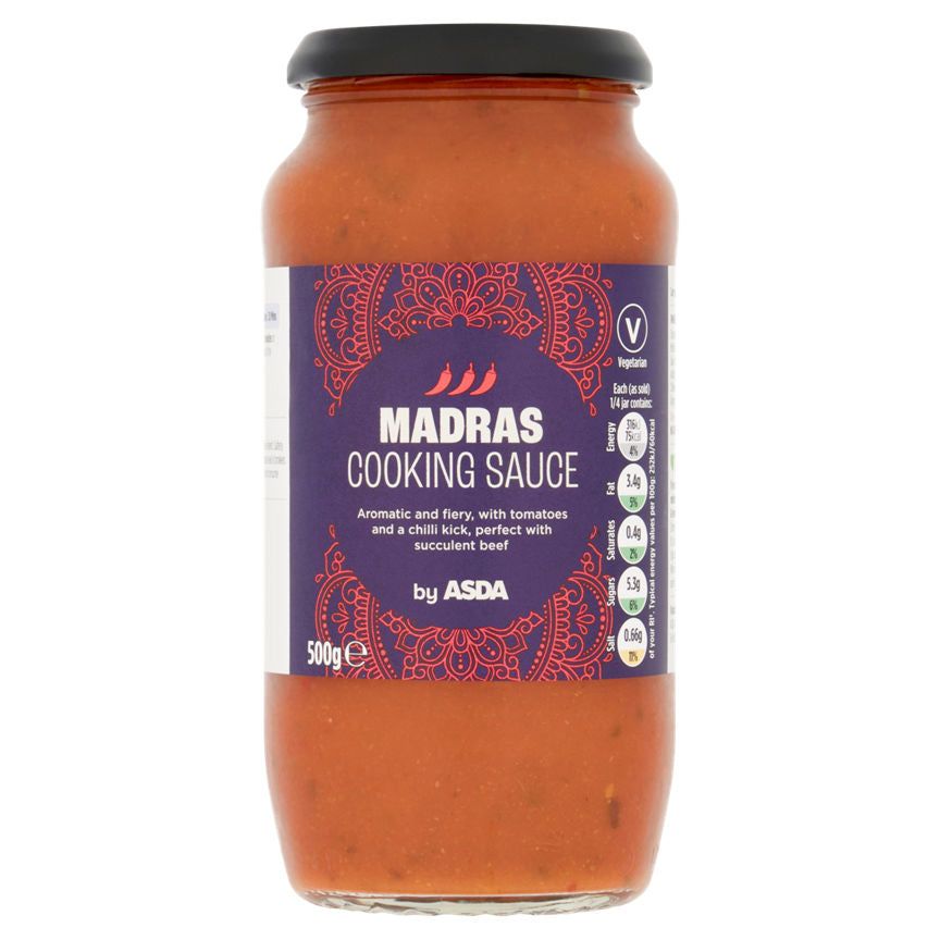 ASDA Madras Curry Sauce - McGrocer