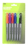 ASDA Permanent Markers – 6 Pack - McGrocer