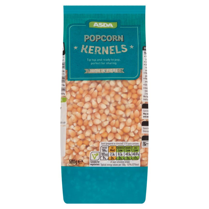 ASDA Popcorn Kernels 500g - McGrocer