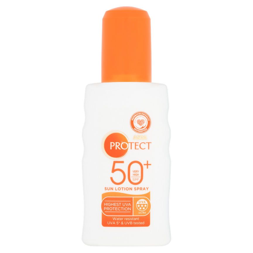 ASDA Protect Sun Lotion Spray SPF50+ Very High - McGrocer