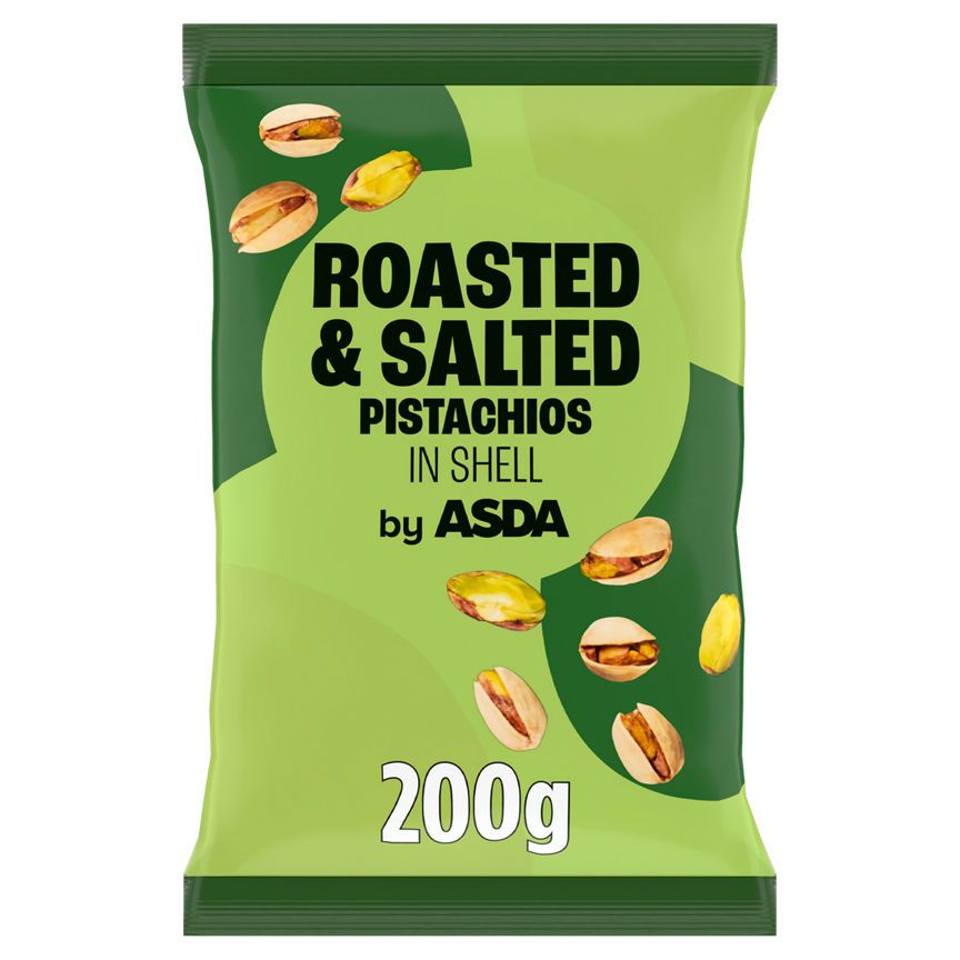 ASDA Roasted & Salted Pistachios 200g - McGrocer
