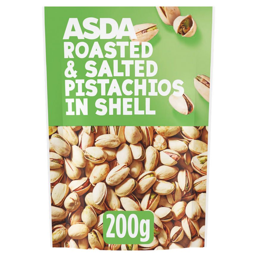 ASDA Roasted & Salted Pistachios in Shell - McGrocer