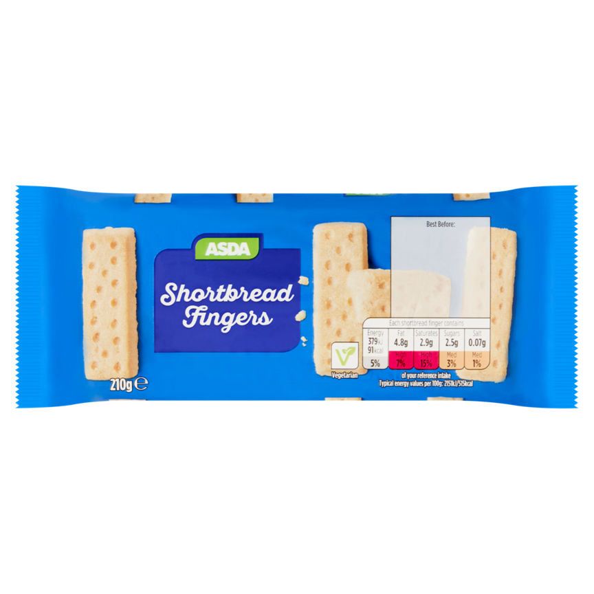 ASDA Shortbread Fingers - McGrocer
