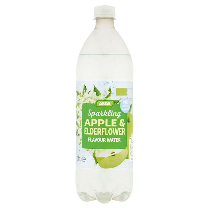 ASDA Sparkling Apple & Elderflower Flavour Water - McGrocer