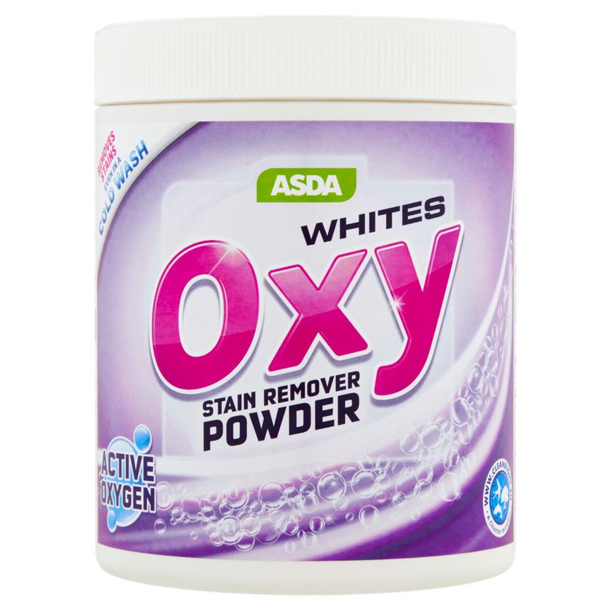 ASDA Stain Remover Powder Whites Oxy - McGrocer