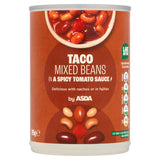 ASDA Taco Mixed Beans in a Spicy Tomato Sauce 395g - McGrocer