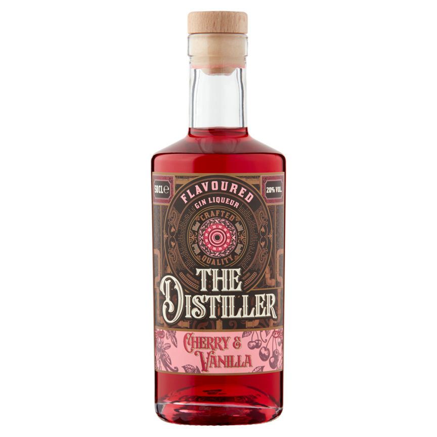 ASDA The Distiller Cherry & Vanilla Flavoured Gin Liqueur - McGrocer