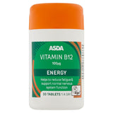 ASDA Vitamin B12 100µg Energy Tablets - McGrocer