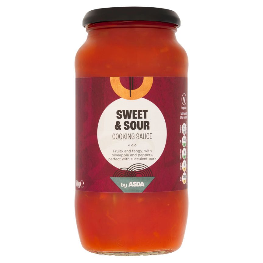 ASDA weet & Sour Cooking Sauce 500g - McGrocer
