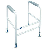 Ashford Floor Fixed Height Adjustable Toilet Frame - McGrocer