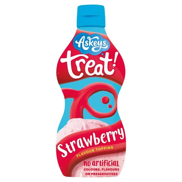 Askeys Treat Strawberry Flavour Sauce 325g - McGrocer