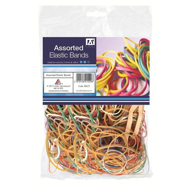 Assorted Elastic Bands 60g - McGrocer