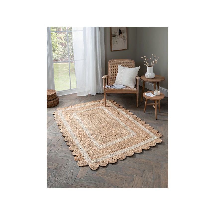 At Home with Stacey Solomon Natural Jute Rug - 150 x 230cm - McGrocer