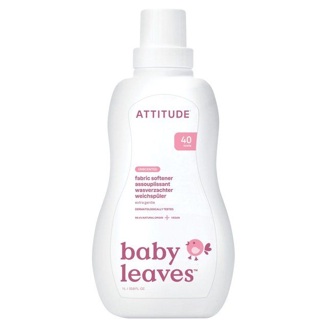 Attitude Little Ones Fabric Softener Fragrance Free 40 Loads   1L - McGrocer