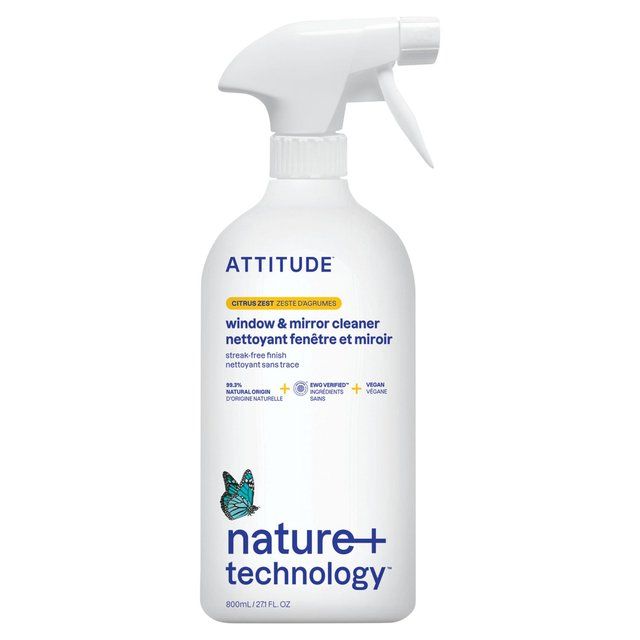 Attitude Surface Cleaner Window & Mirror 800ml - McGrocer