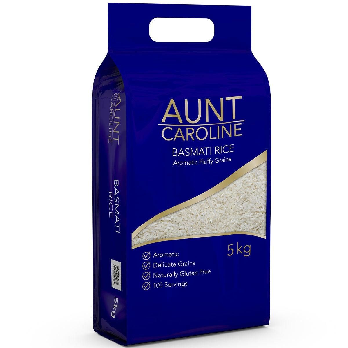 Aunt Caroline Basmati Rice, 5kg - McGrocer
