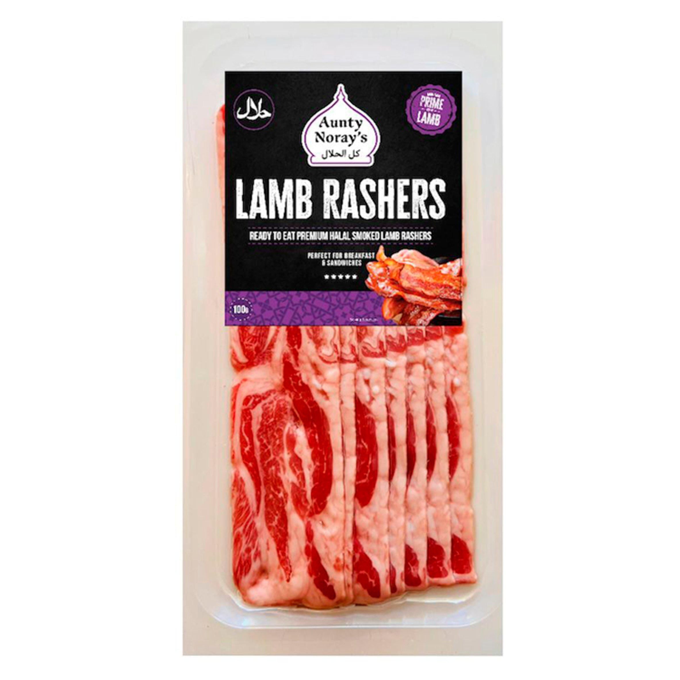 Aunty Noray's Lamb Rashers 100g - McGrocer