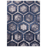 Aurora Hexagon Rug, in 2 Sizes - McGrocer