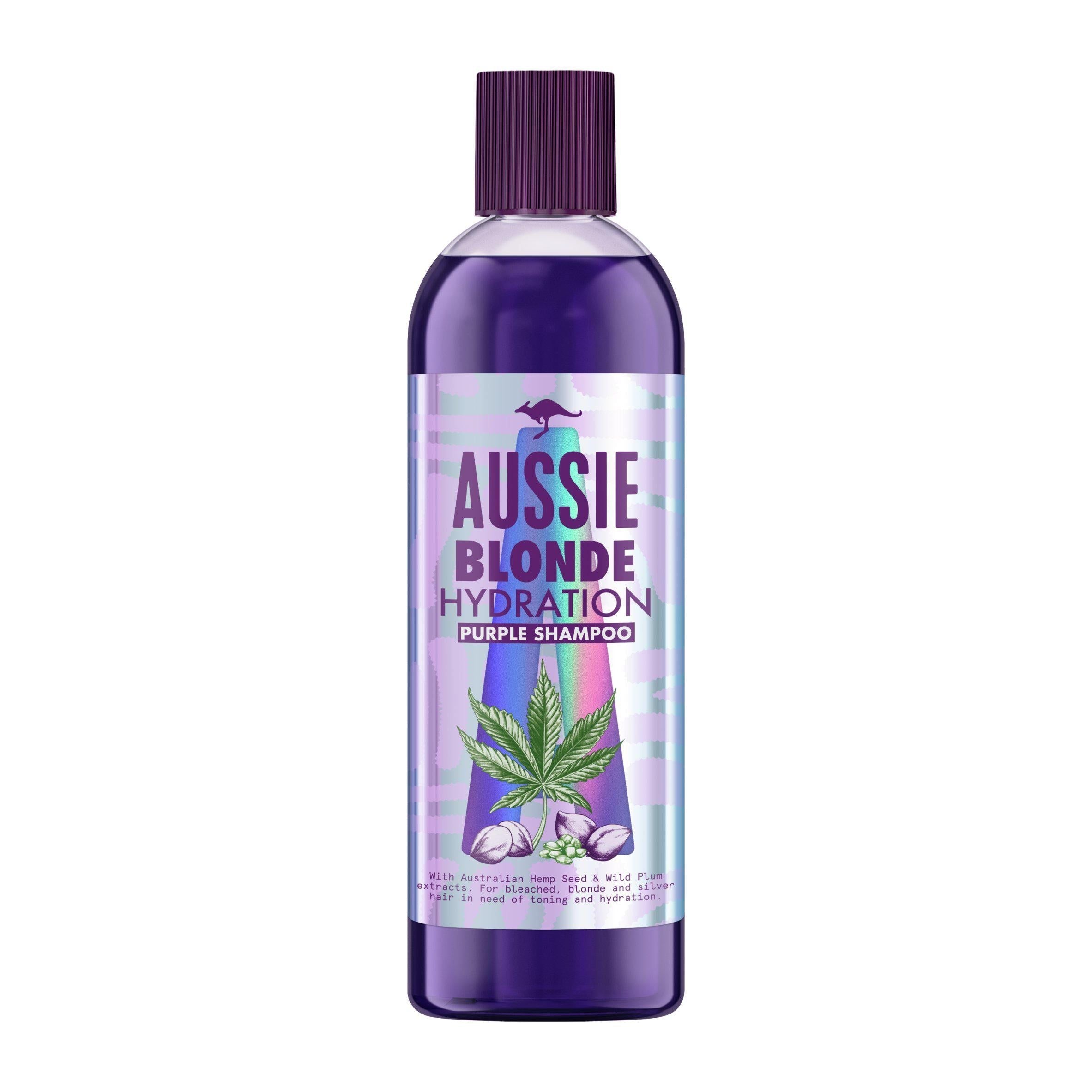 Aussie Blonde Hydration Purple Shampoo 290 ml - McGrocer