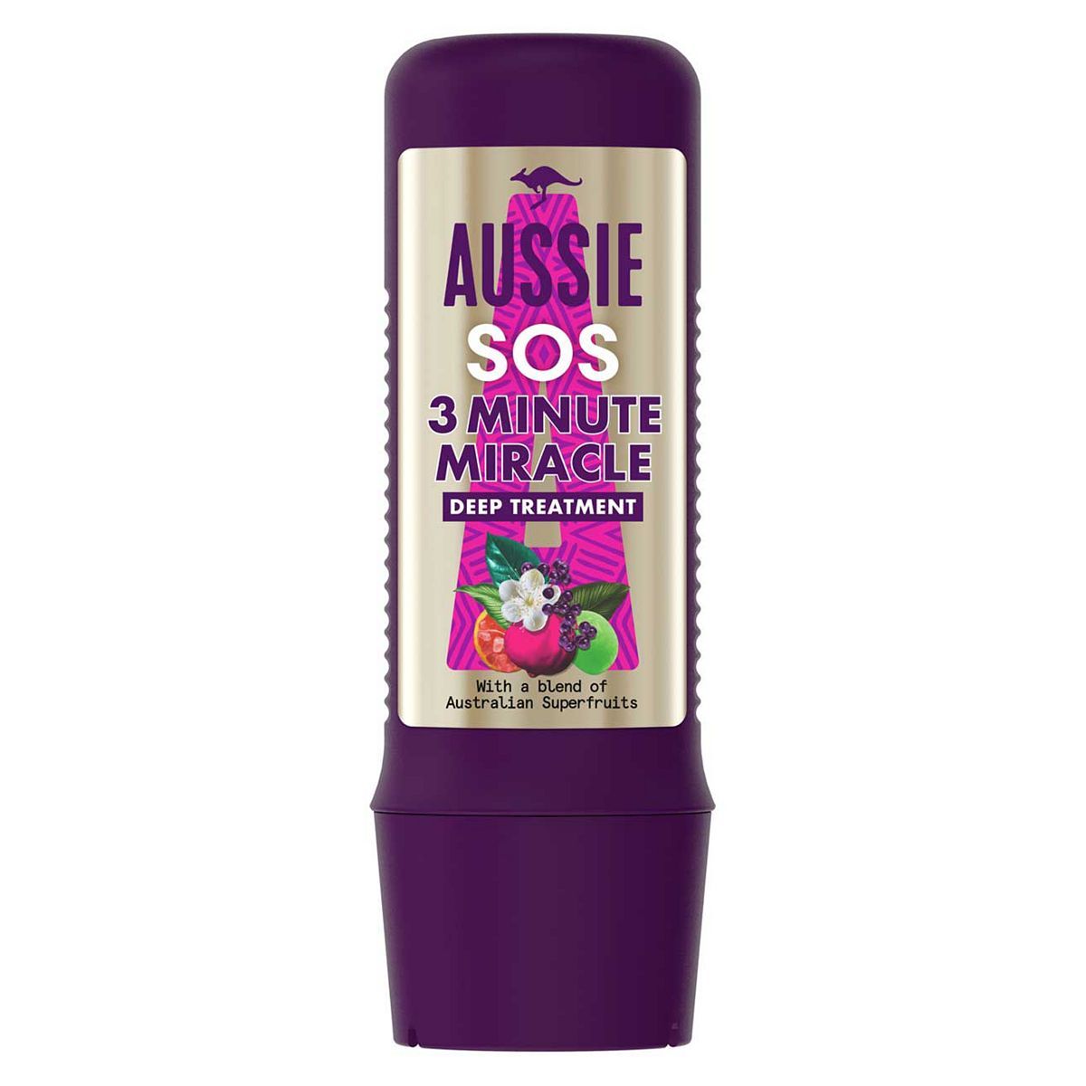 Aussie Hair 3 Minute Miracle SOS Deep Hair Treatment 225ml - McGrocer