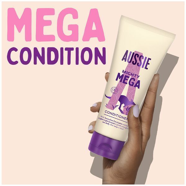 Aussie Mega Hair Conditioner For Everyday Conditioning 90ml - McGrocer