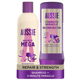 Aussie Mega Shampoo & Hair Treatment Bundle for Damaged Hair - McGrocer