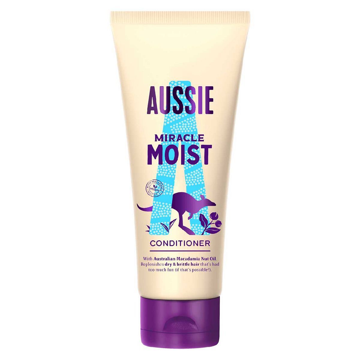 Aussie Miracle Moist Vegan Hair Conditioner 200ml - McGrocer