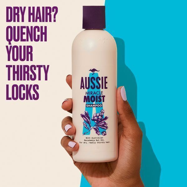 Aussie Shampoo Miracle Moist For Dry and Frizzy Hair 300ml - McGrocer