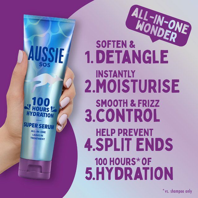 Aussie Sos Super Serum Leave In Treatment 160ml - McGrocer