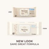 Aveeno Baby Daily Care Baby Wipes 72 per pack - McGrocer
