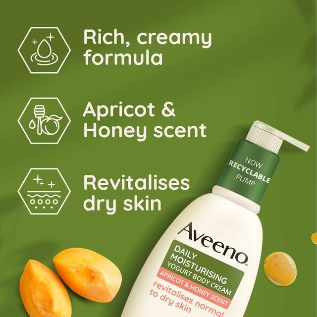 Aveeno Daily Moisturising Body Yogurts Apricot & Honey 300ml - McGrocer