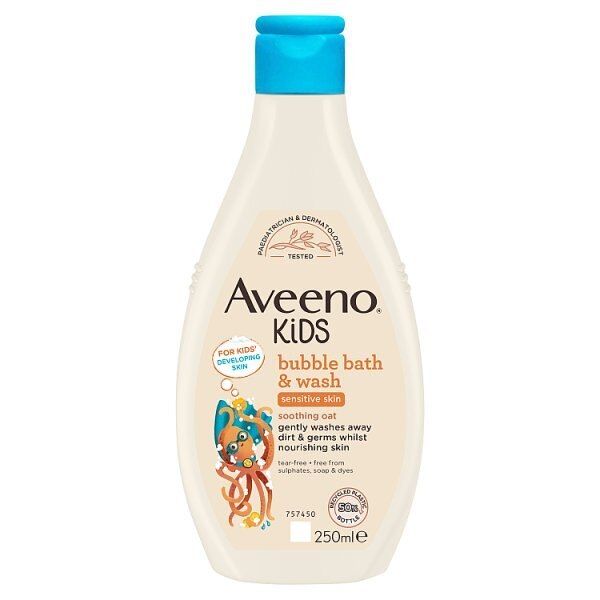 Aveeno Kids Bubble Bath & Wash 250Ml - McGrocer