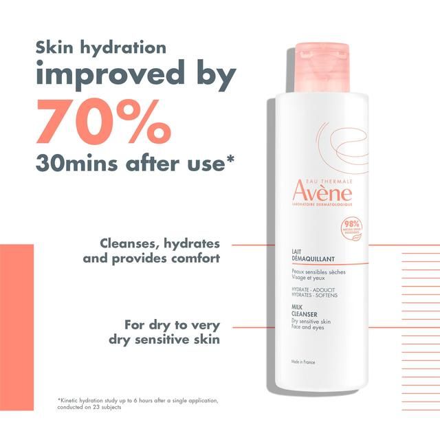 Avene Gentle Milk Cleanser for dry skin   200ml - McGrocer