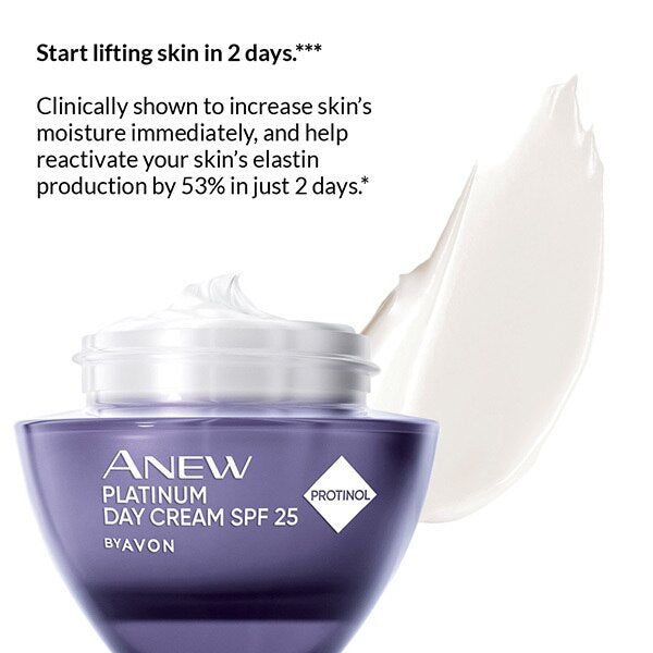 Avon Anew Platinum Day Lift Cream SPF25 - McGrocer
